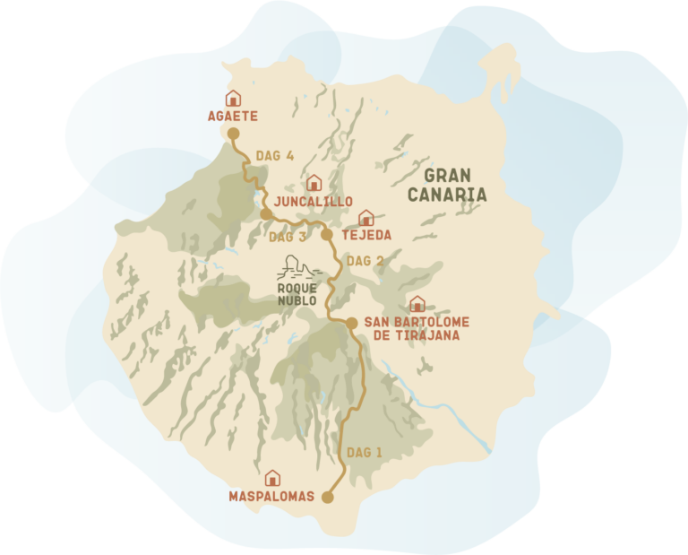 Map of Gran Canaria