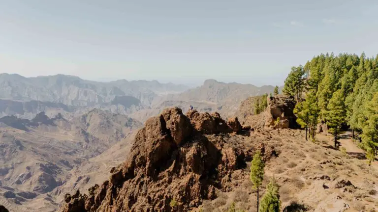 Landschap op Gran Canaria